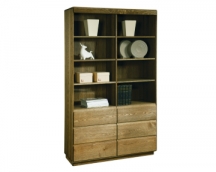 Dekort  atlanta  regał, 3 półki, 2 drzwi typ 13